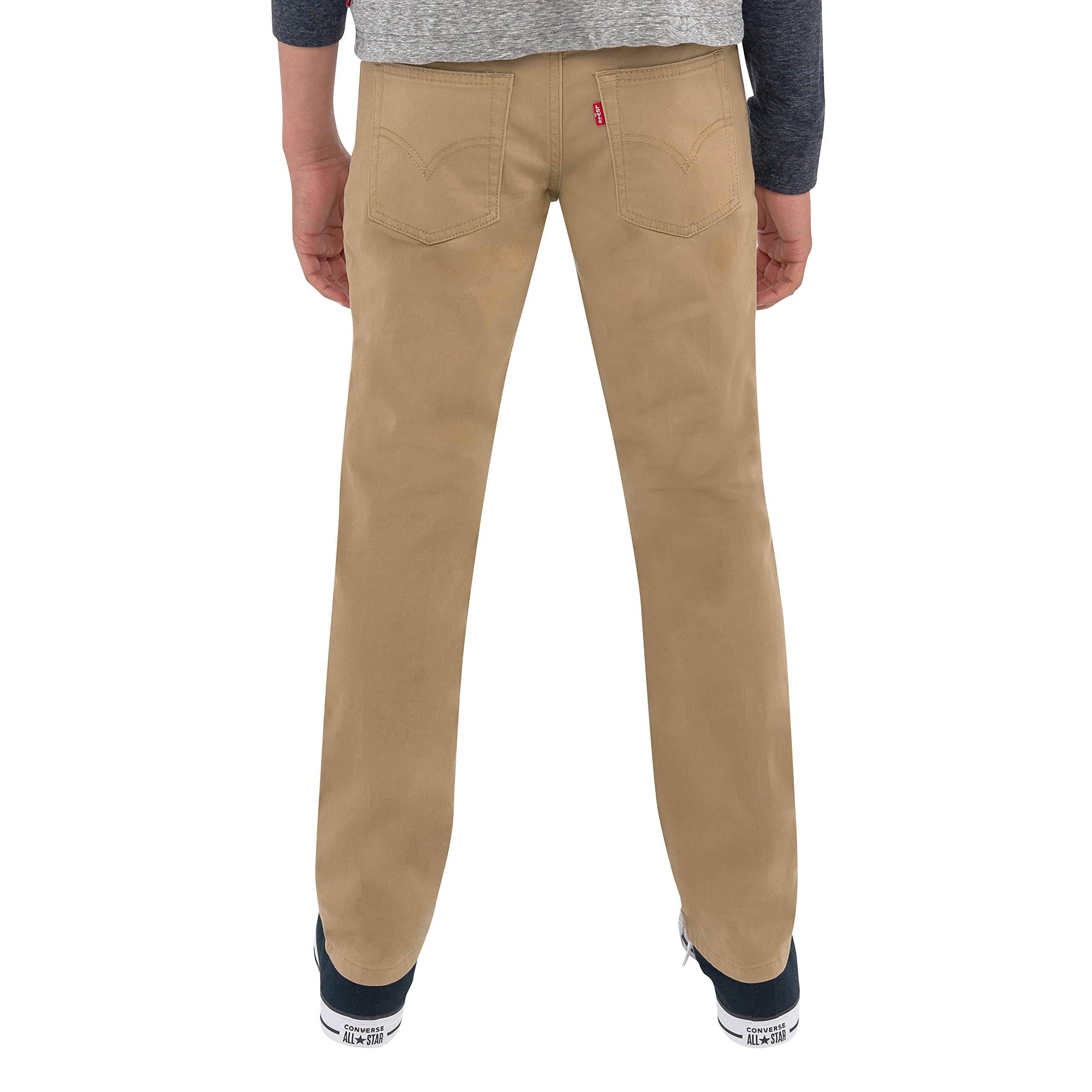 Foto 4 pulgar | Pantalones Levi's Little 511 Slim Fit Uniform Harvest Gold 7 Para Niños - Venta Internacional.