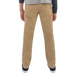 Foto 3 | Pantalones Levi's Little 511 Slim Fit Uniform Harvest Gold 7 Para Niños - Venta Internacional.