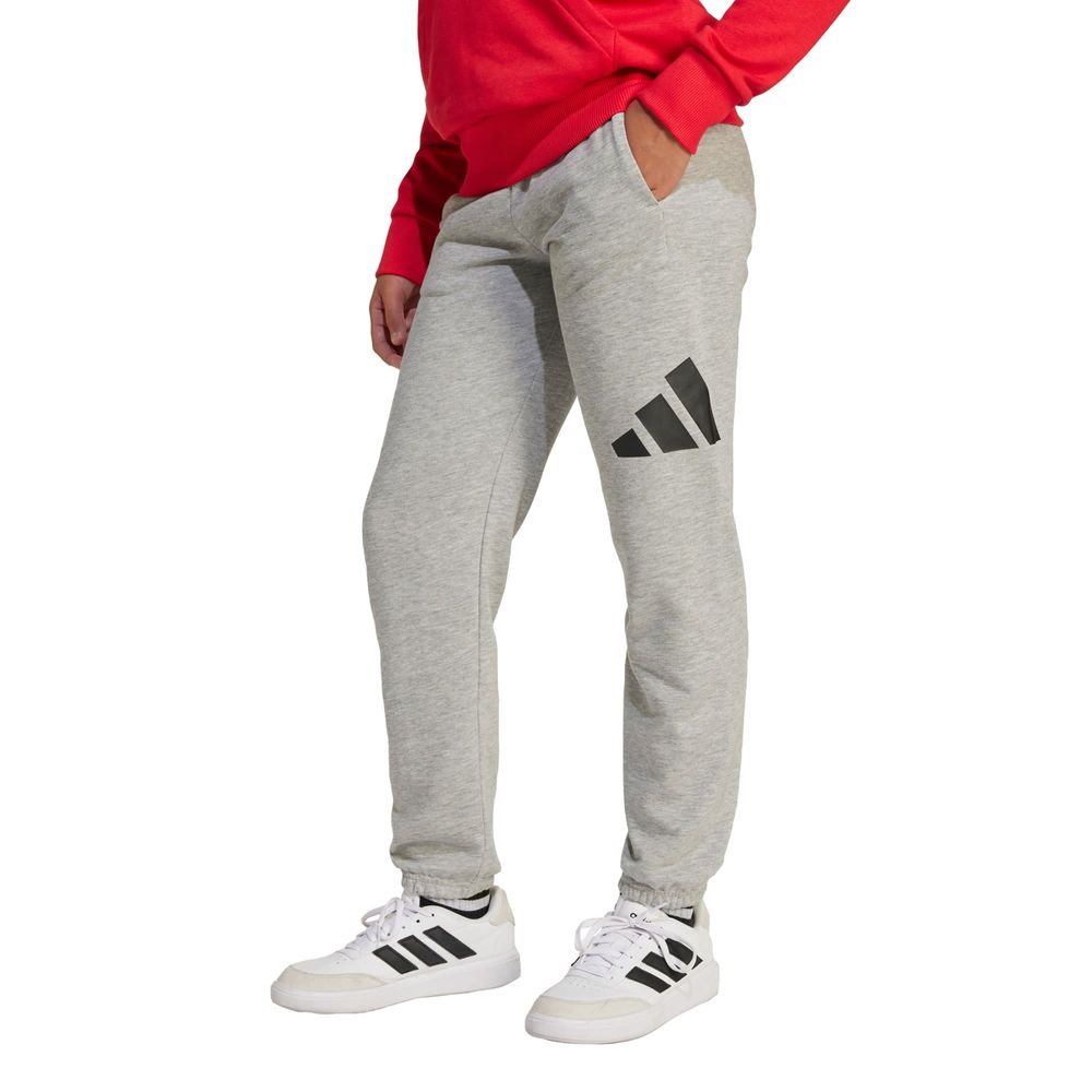 Foto 3 pulgar | Pants Essentials Kids Adidas Gris Niños