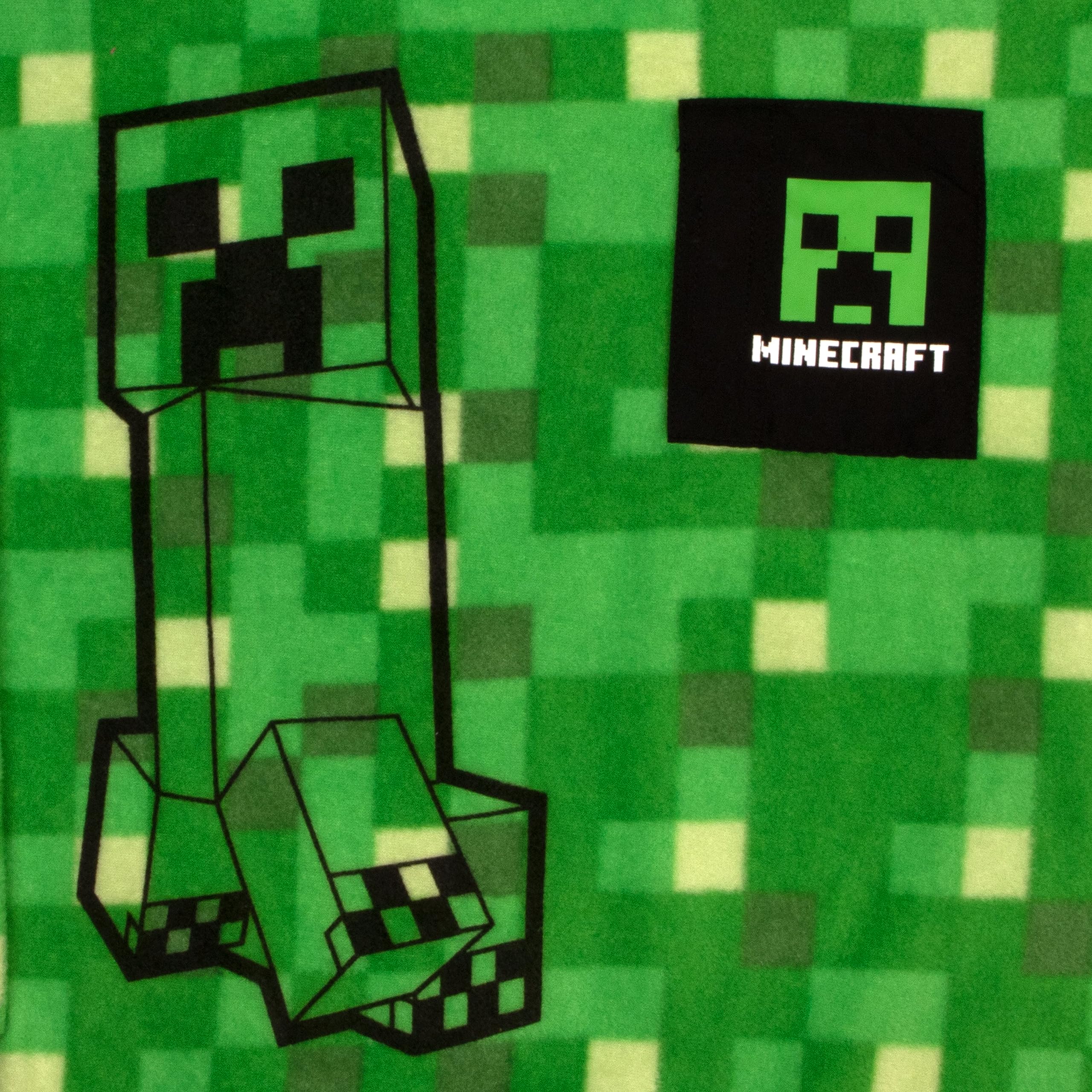 Foto 6 pulgar | Set De Ropa Minecraft Creeper Graphic De 2 Piezas Para Niños - Venta Internacional.