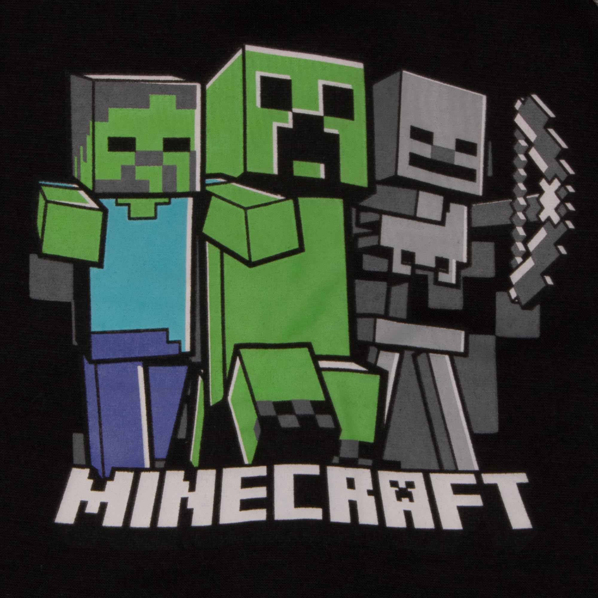 Foto 7 pulgar | Conjunto De Ropa Minecraft Para Niños, Pantalones De Forro Polar De 3 Piezas, Talla 7 - Venta Internacional.