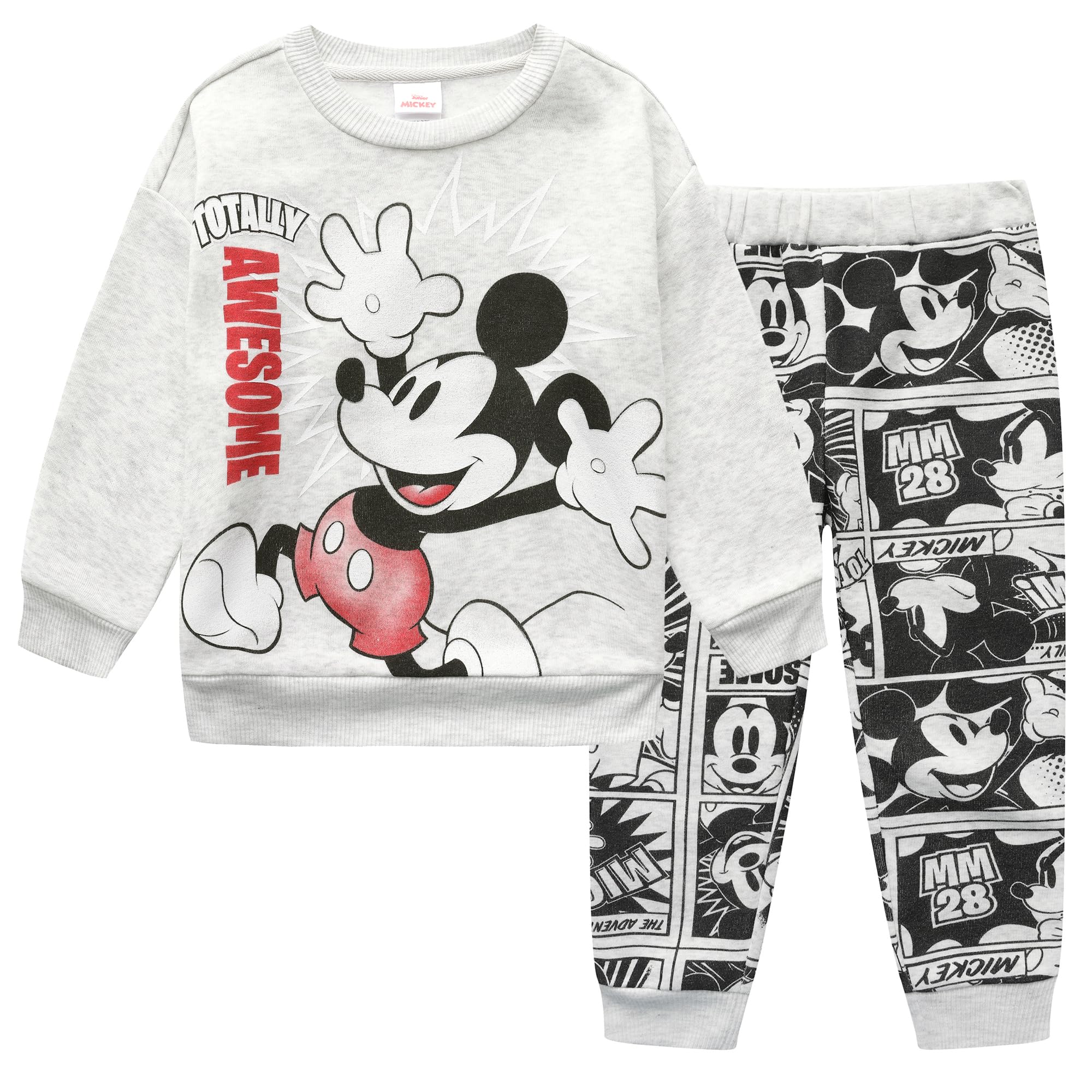 Foto 2 pulgar | Conjunto De Ropa De Mickey Mouse De Disney, Sudadera Y Pantalones Para Niños - Venta Internacional.