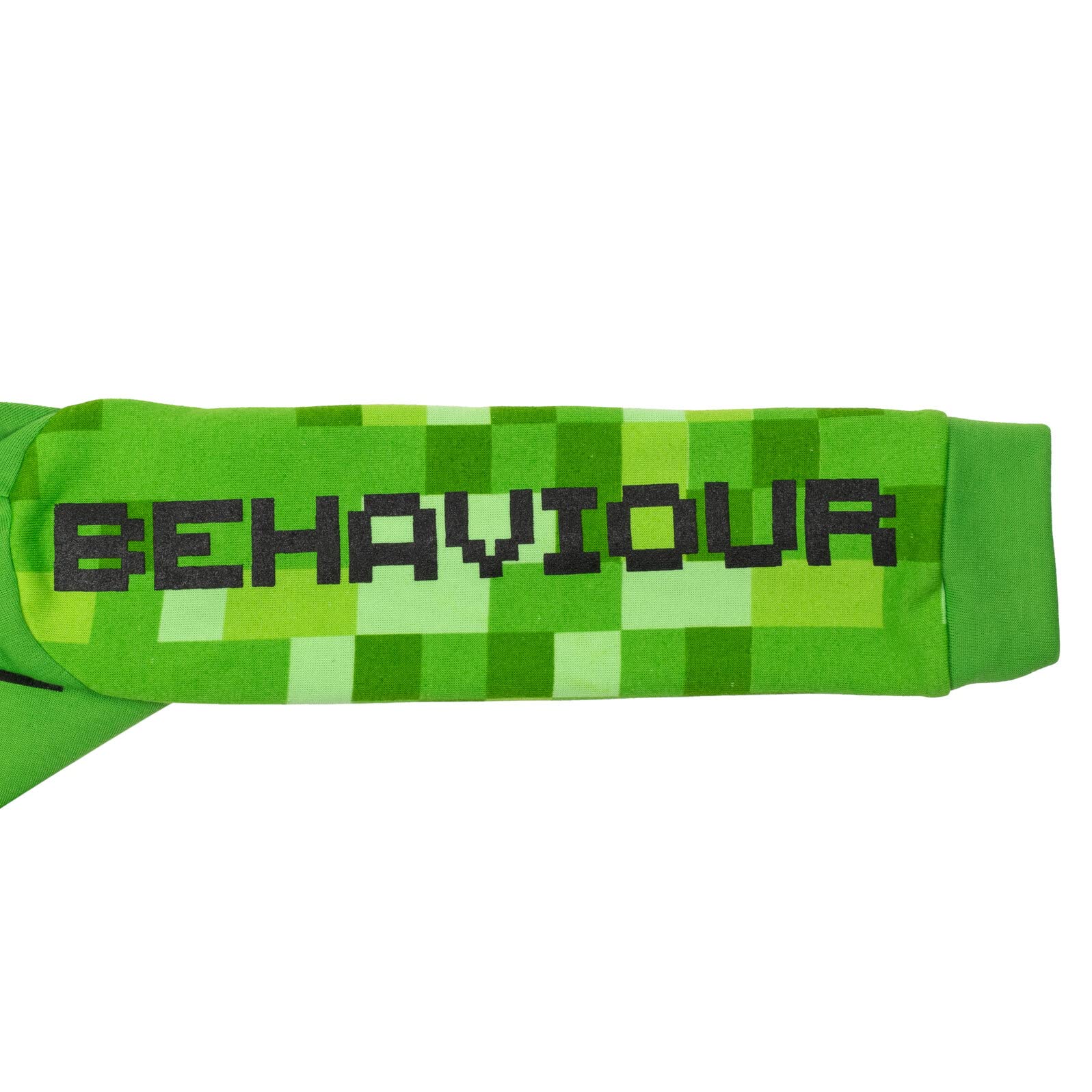 Foto 8 pulgar | Conjunto De Ropa Minecraft Creeper Little Boys, Sudadera Con Capucha Y Pantalones - Venta Internacional.