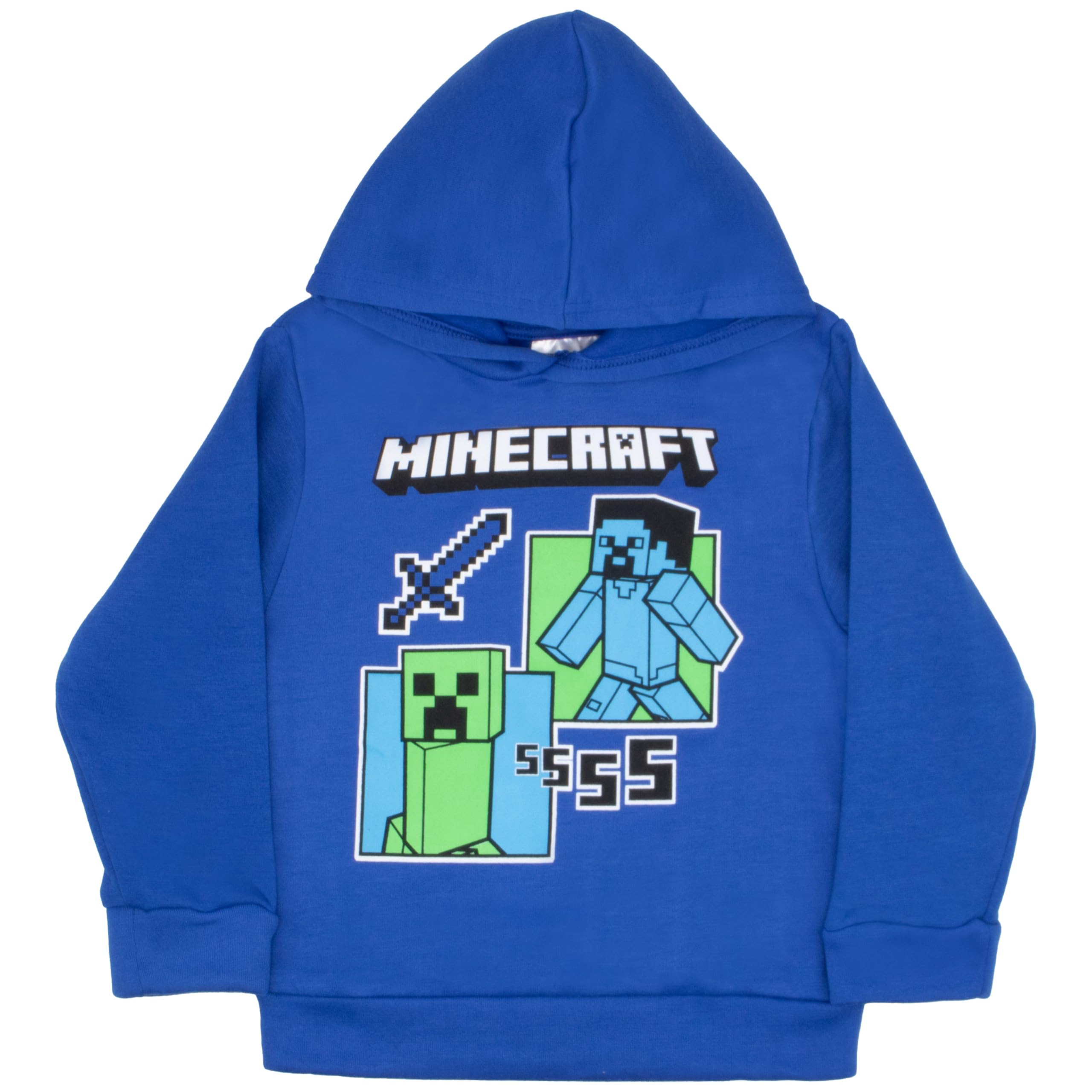Foto 3 pulgar | Conjunto De Ropa Minecraft Para Niños, Pantalones De Forro Polar Y Sudadera Con Capucha, Talla 4 - Venta Internacional.