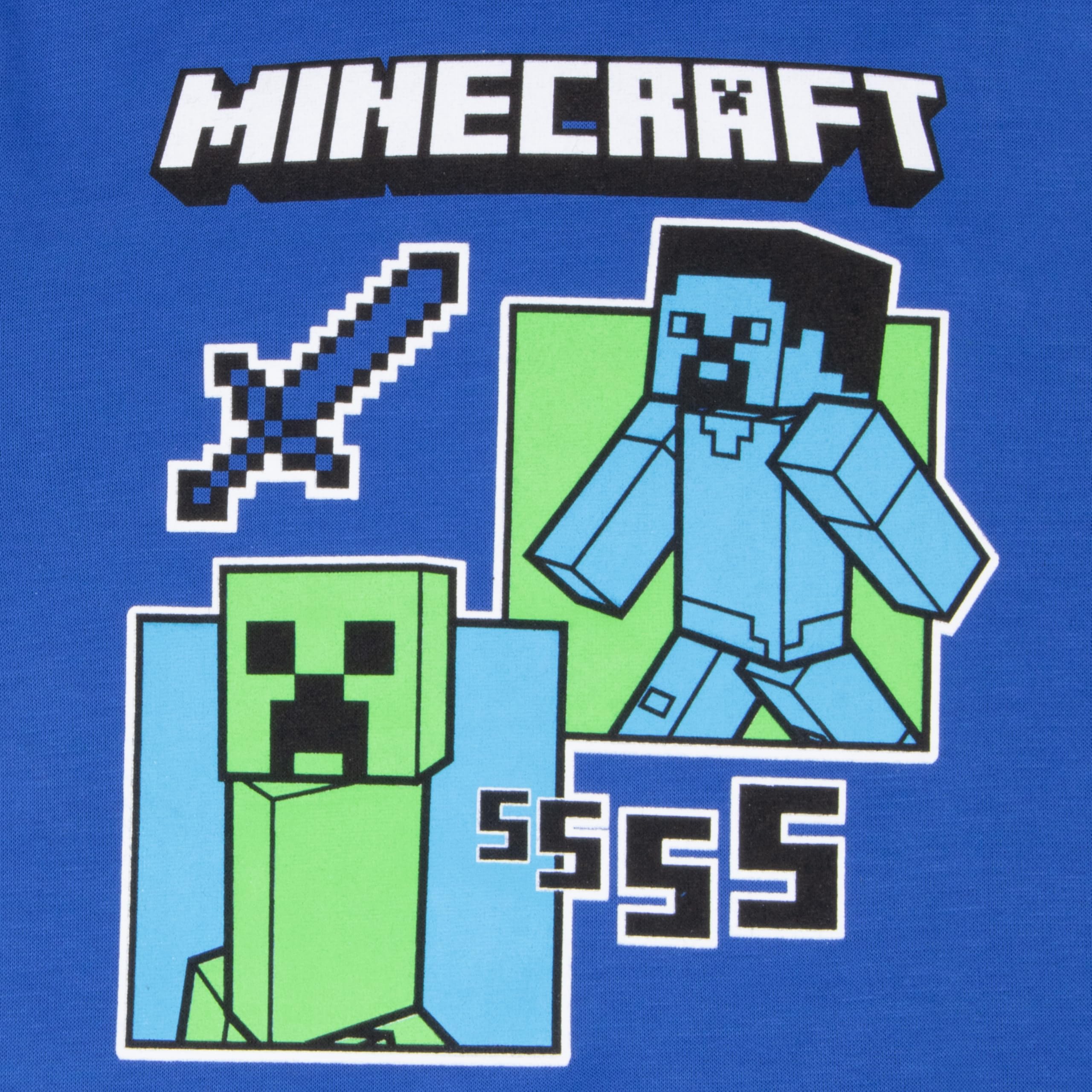 Foto 5 pulgar | Conjunto De Ropa Minecraft Para Niños, Pantalones De Forro Polar Y Sudadera Con Capucha, Talla 4 - Venta Internacional.