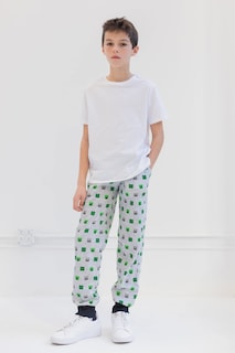Foto 2 | Pantalones Minecraft Mobs De Forro Polar Para Niños Pequeños, Paquete De 2, 5 Años - Venta Internacional.