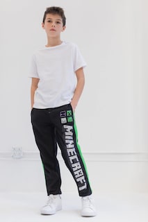 Foto 3 | Pantalones Minecraft Mobs De Forro Polar Para Niños Pequeños, Paquete De 2, 5 Años - Venta Internacional.