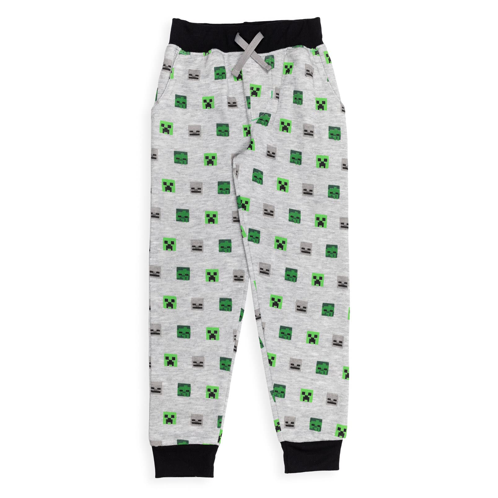 Foto 6 pulgar | Pantalones Minecraft Mobs De Forro Polar Para Niños Pequeños, Paquete De 2, 5 Años - Venta Internacional.