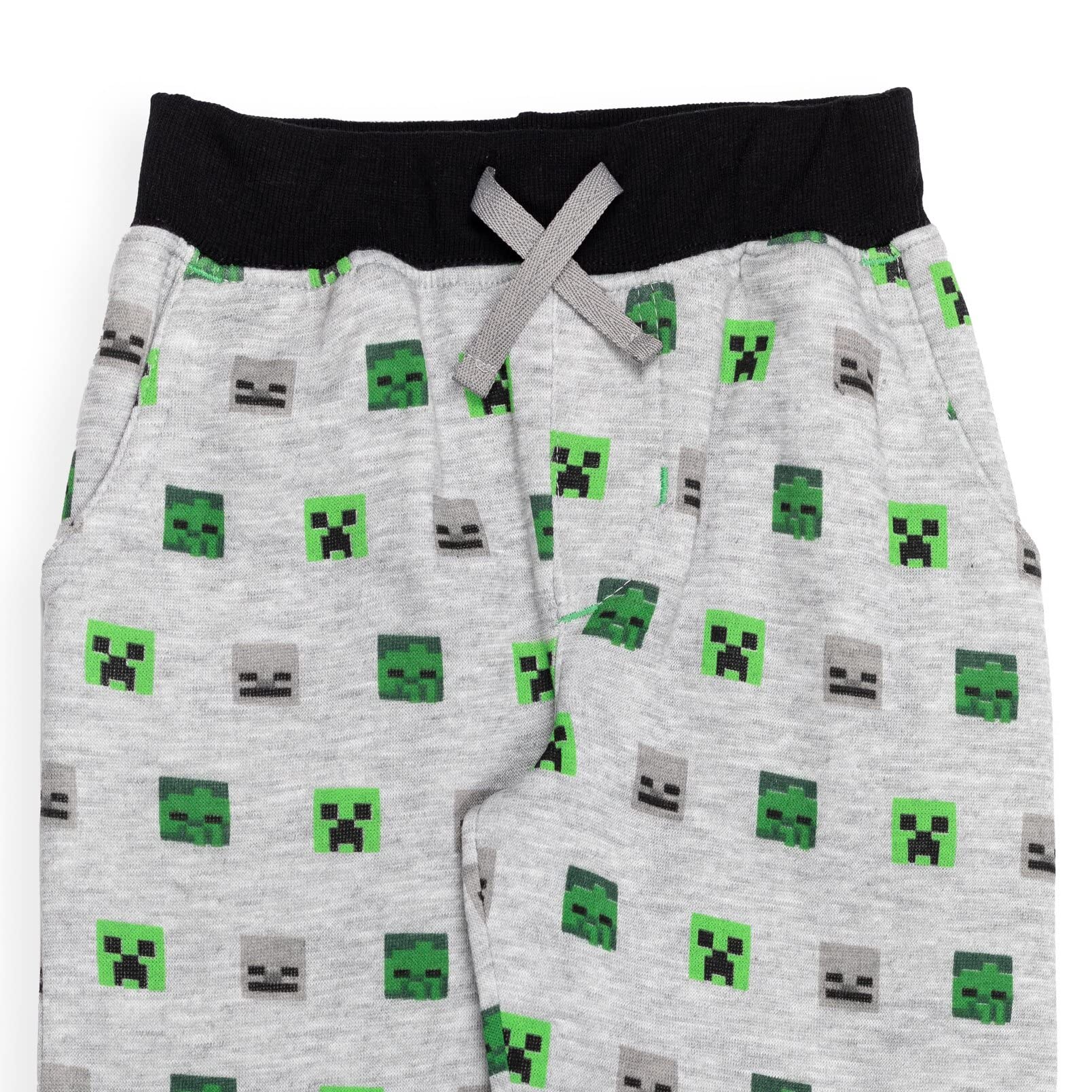 Foto 7 | Pantalones Minecraft Mobs De Forro Polar Para Niños Pequeños, Paquete De 2, 5 Años - Venta Internacional.