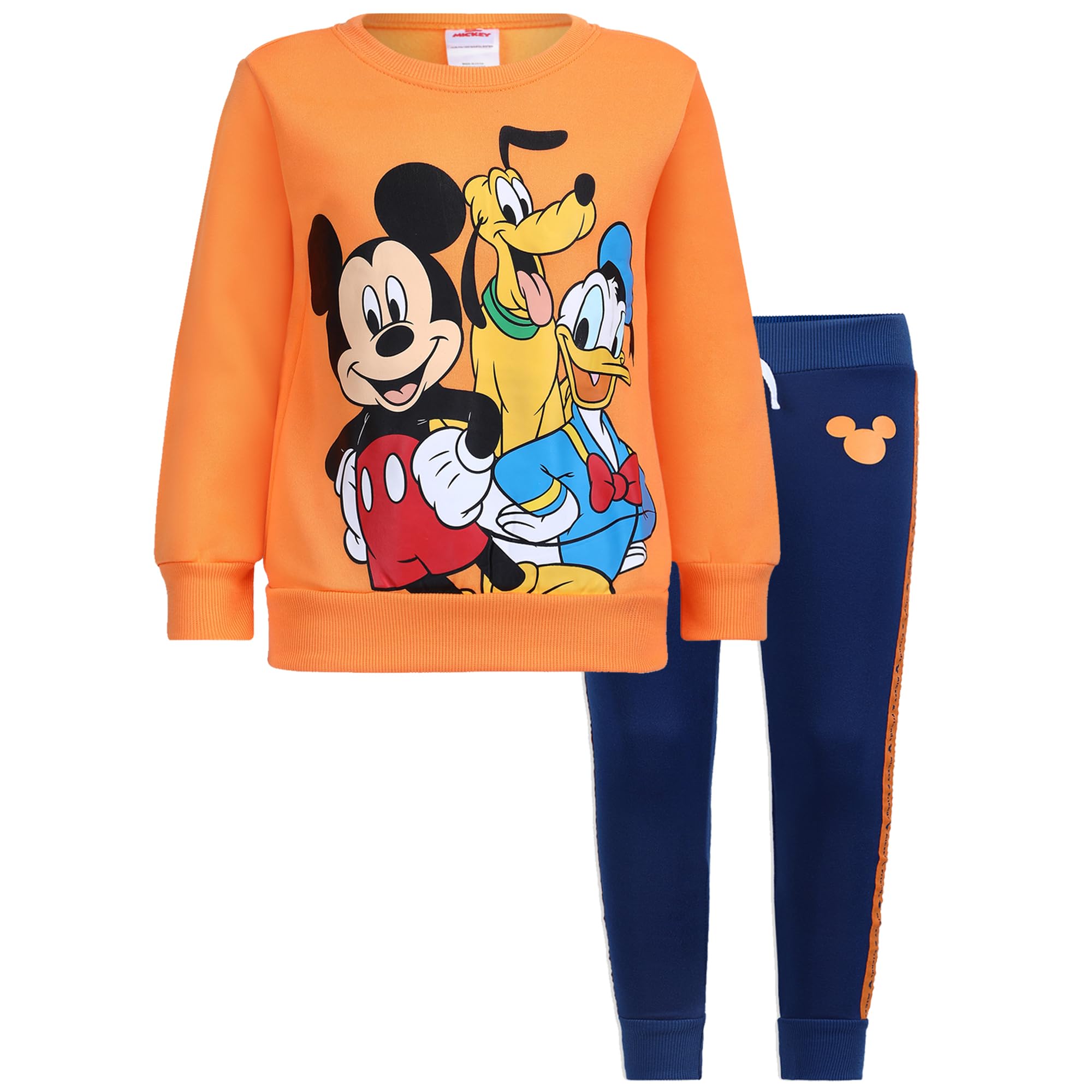 Foto 2 pulgar | Conjunto De Ropa De Mickey Mouse De Disney, Sudadera Y Pantalones Para Niños - Venta Internacional.