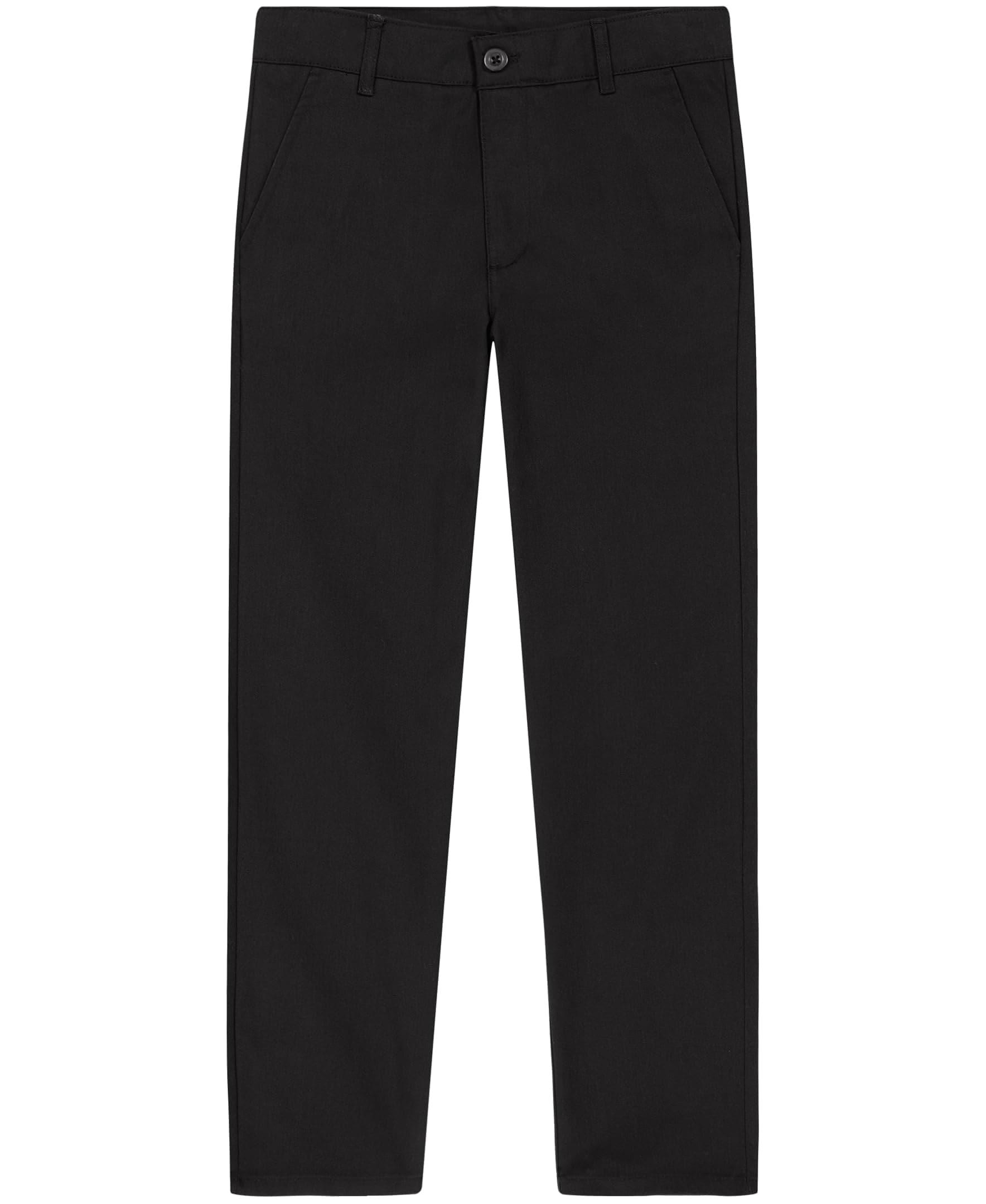 Pant Nautica, Uniforme Para Niños Grandes, Parte Delantera Plana, Negro, Talla Xl/18 - Venta Internacional. $882