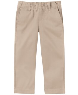 Foto 1 | Pantalón Nautica De Sarga Con Cintura Elástica Para Niños Pequeños, Color Caqui - Venta Internacional.