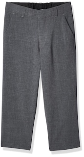 Foto 1 | Pantalones Calvin Klein Para Niños, Parte Delantera Plana, Bielásticos, Color Gris, Talla 16 - Venta Internacional.