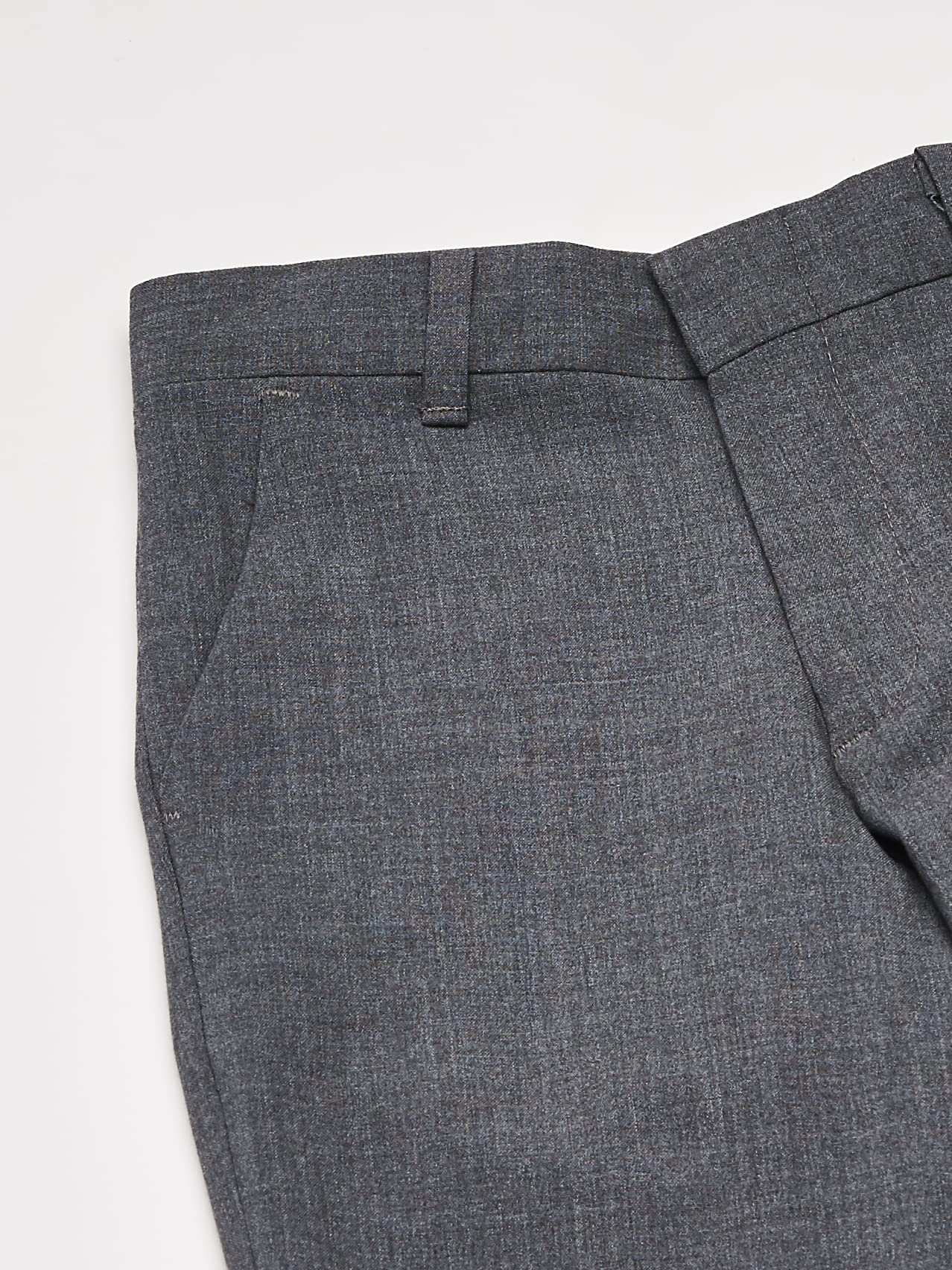 Foto 2 | Pantalones Calvin Klein Para Niños, Parte Delantera Plana, Bielásticos, Color Gris, Talla 16 - Venta Internacional.