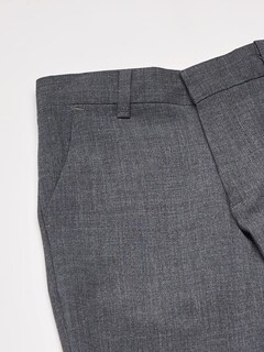 Foto 2 | Pantalones Calvin Klein Para Niños, Parte Delantera Plana, Bielásticos, Color Gris, Talla 16 - Venta Internacional.