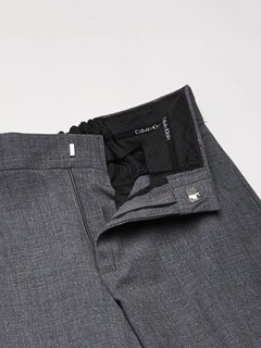 Foto 3 | Pantalones Calvin Klein Para Niños, Parte Delantera Plana, Bielásticos, Color Gris, Talla 16 - Venta Internacional.