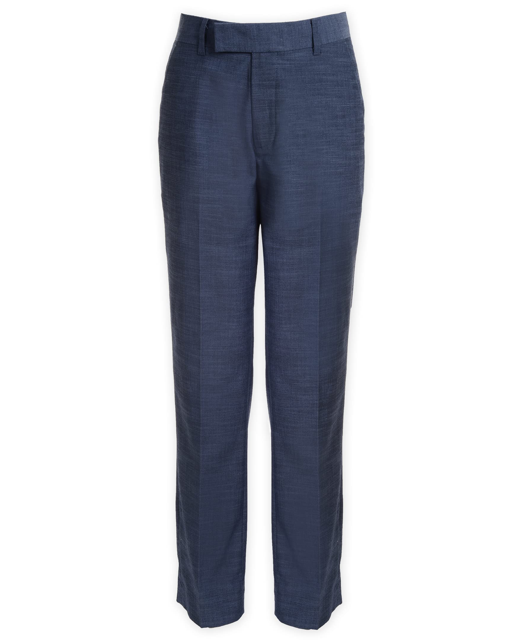 Foto 2 pulgar | Pantalón De Vestir Calvin Klein Para Niños, Tejido Azul, Talla 16 - Venta Internacional.