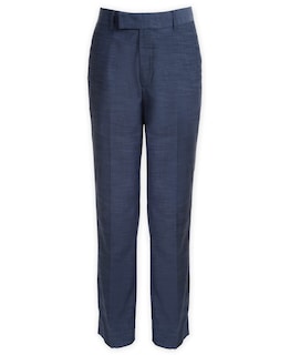 Foto 1 | Pantalón De Vestir Calvin Klein Para Niños, Tejido Azul, Talla 16 - Venta Internacional.
