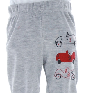 Foto 2 | Pants Para Niño Chicos Olé 3826 Gris Con Coches