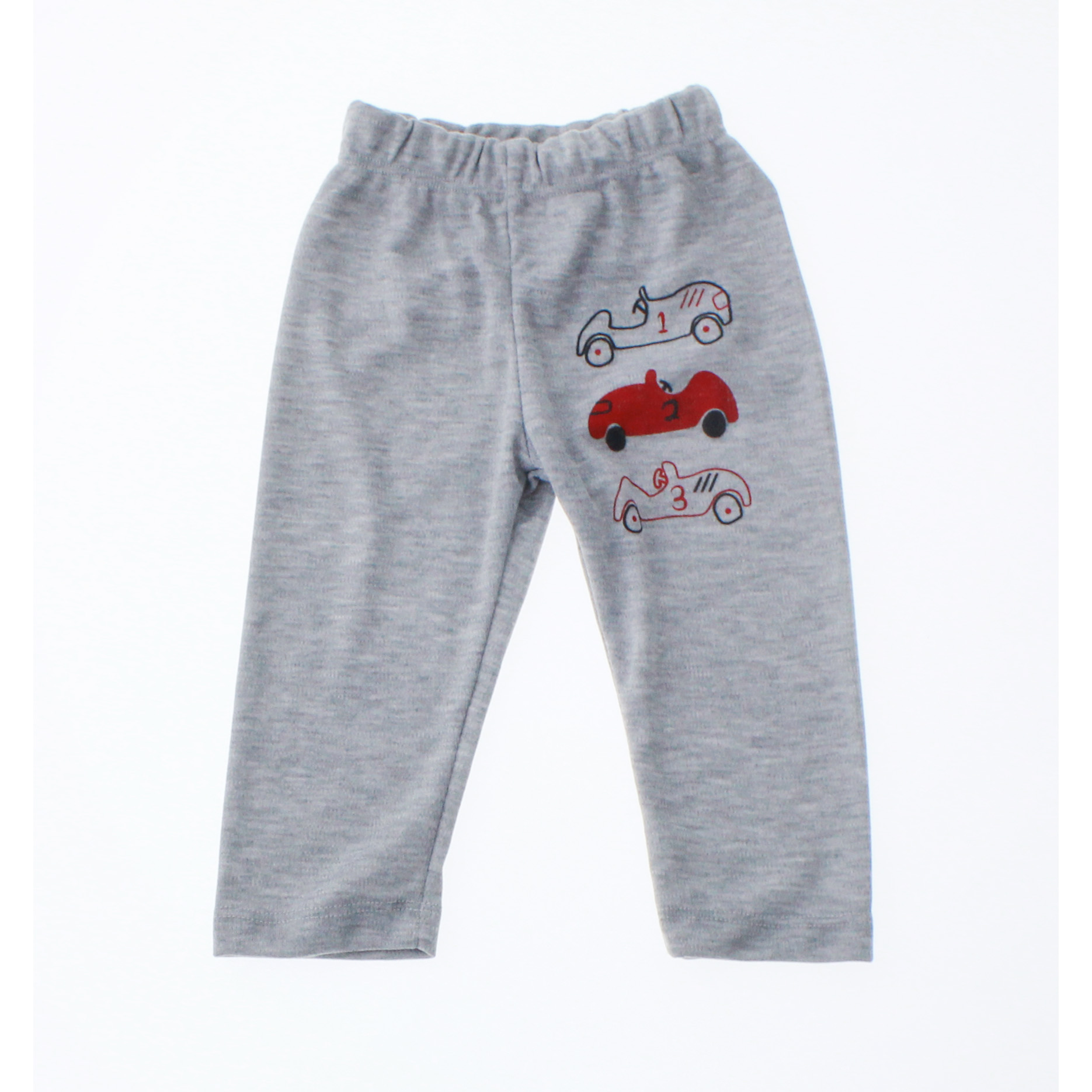 Foto 5 pulgar | Pants Para Niño Chicos Olé 3826 Gris Con Coches
