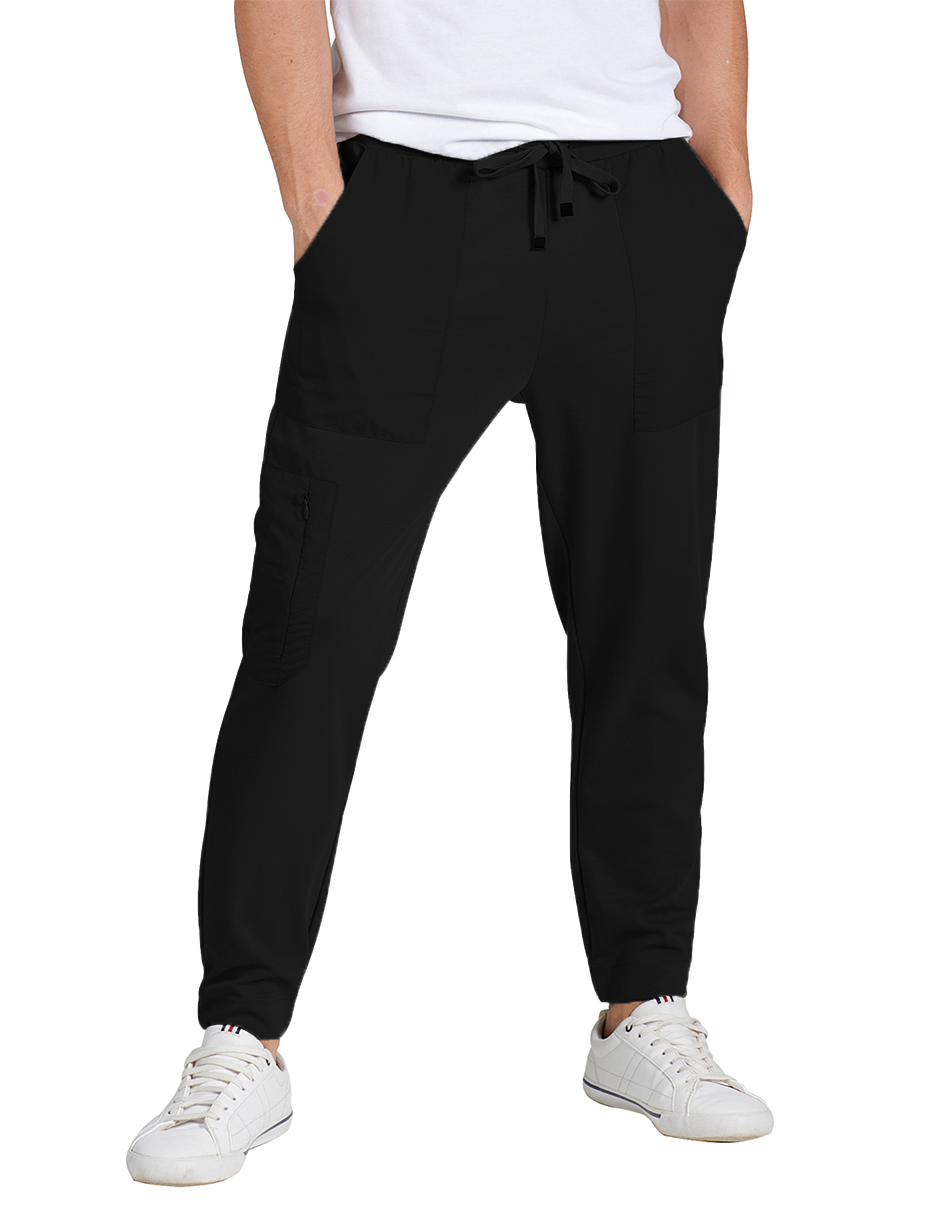 Foto 2 pulgar | Pants Jogger Generra 228650 color Negro Confort Fit