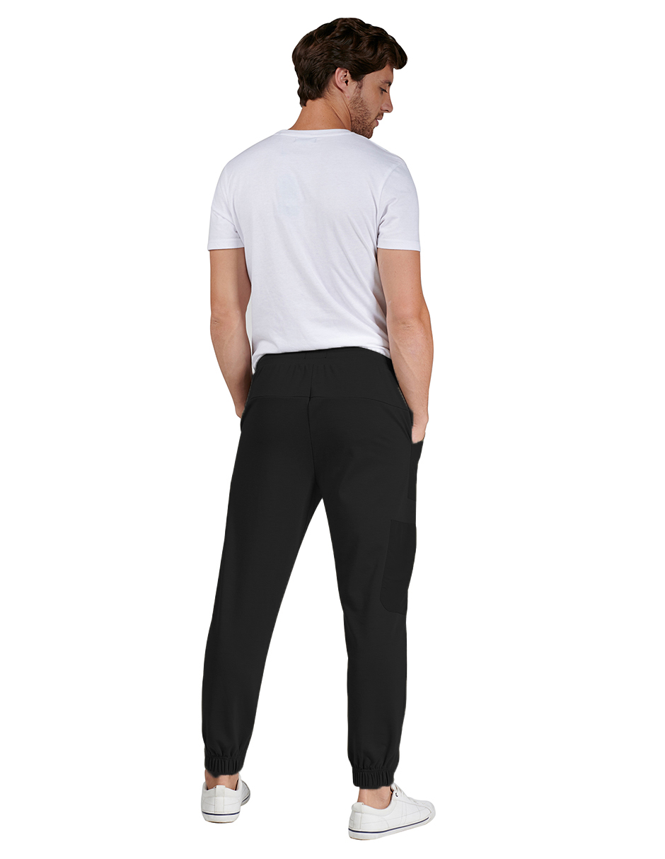 Foto 4 pulgar | Pants Jogger Generra 228650 color Negro Confort Fit