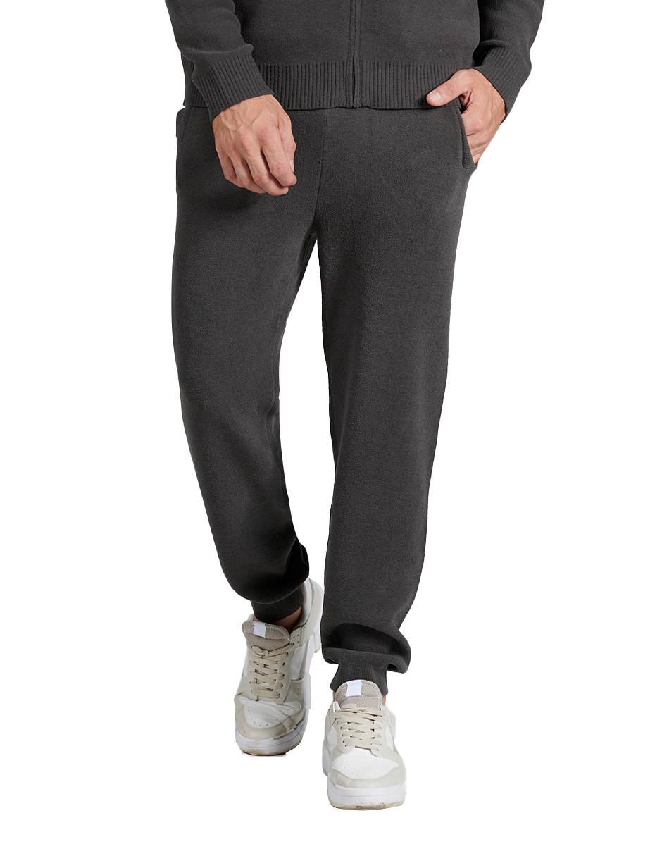 Foto 2 pulgar | Pants Jogger Deportivo Confort Fit Generra 228652 color Gris