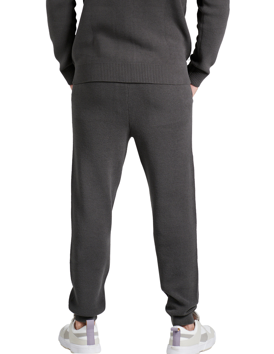 Foto 3 pulgar | Pants Jogger Deportivo Confort Fit Generra 228652 color Gris