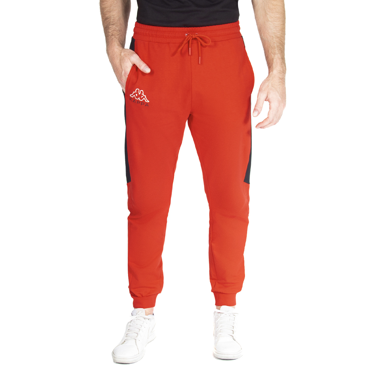 Foto 2 pulgar | Pants Kappa Rojos para Hombre