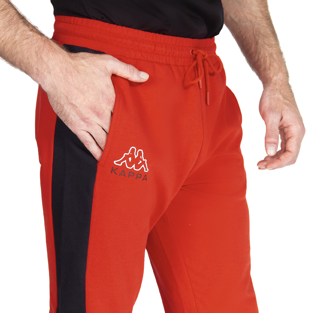 Foto 4 pulgar | Pants Kappa Rojos para Hombre