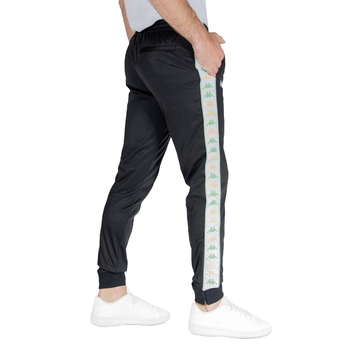 Foto 5 | Pants para Hombre Kappa Banda 222 Rastoriai Slim Negro
