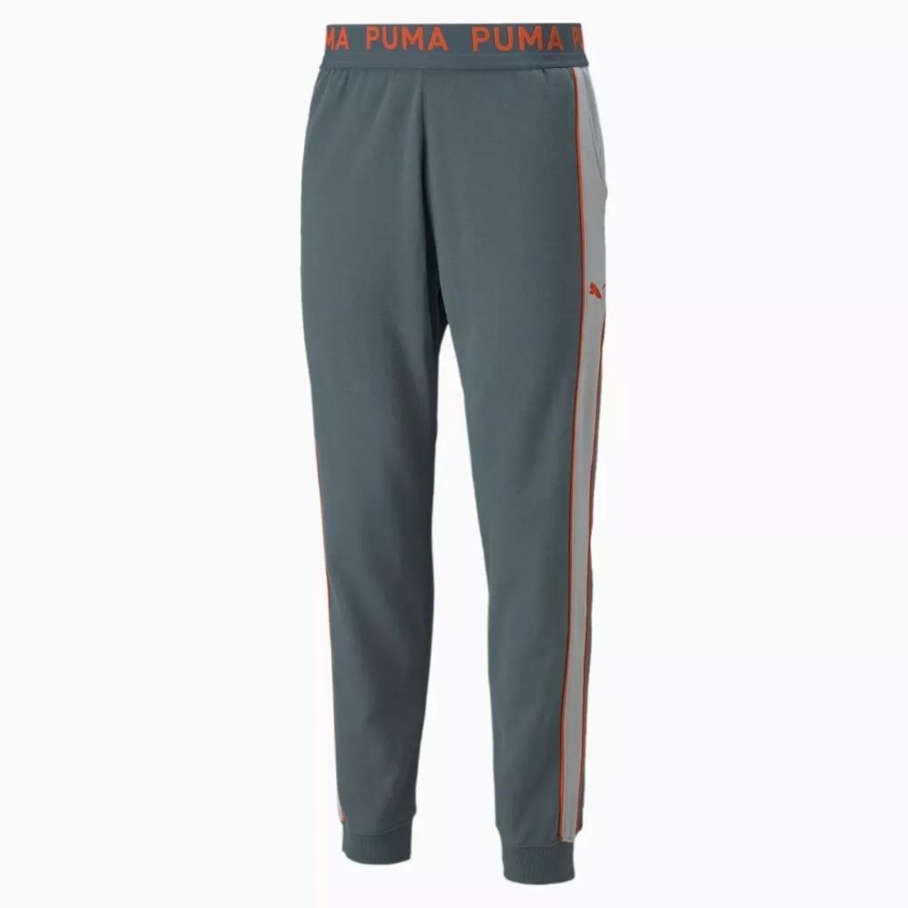 Foto 2 pulgar | Pantalón Puma Train Knit Gris para Hombre