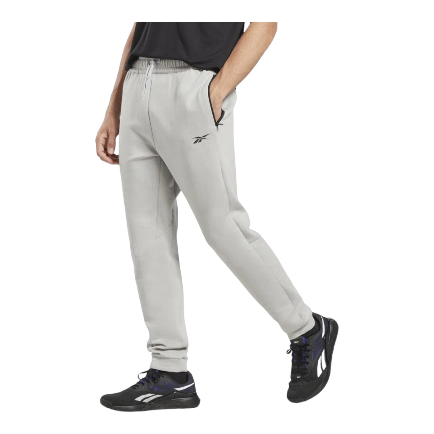 Foto 2 | Pantalón Reebok H49867 Gris Deportivo Casual Dreamblend para Hombre