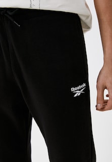 Foto 4 | Pants para Hombre Reebok French Terry Deportivo Negro