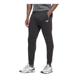 Foto 5 | Pants para Hombre Reebok French Terry Deportivo Negro