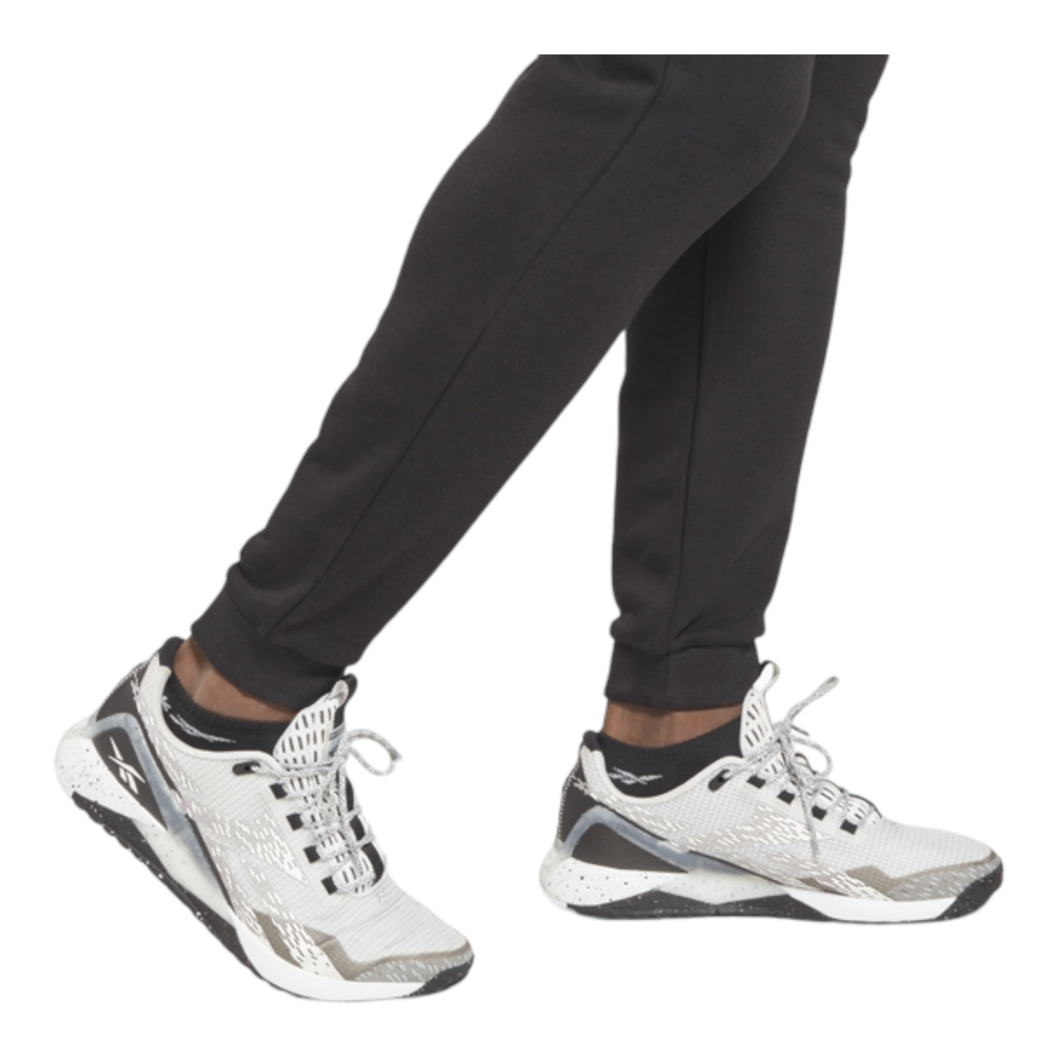 Foto 6 | Pants para Hombre Reebok French Terry  Deportivo Negro
