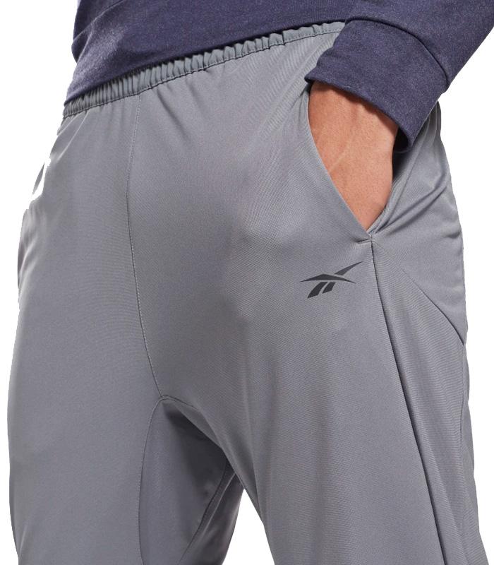 Foto 5 pulgar | Pants Reebok Wor Knit color Gris Modelo Gj0838 para Hombre