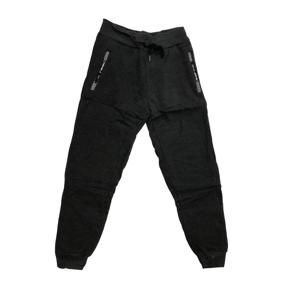 Foto 1 | Pants Deportivo Casual Unisex Lineas Gris Oscuro