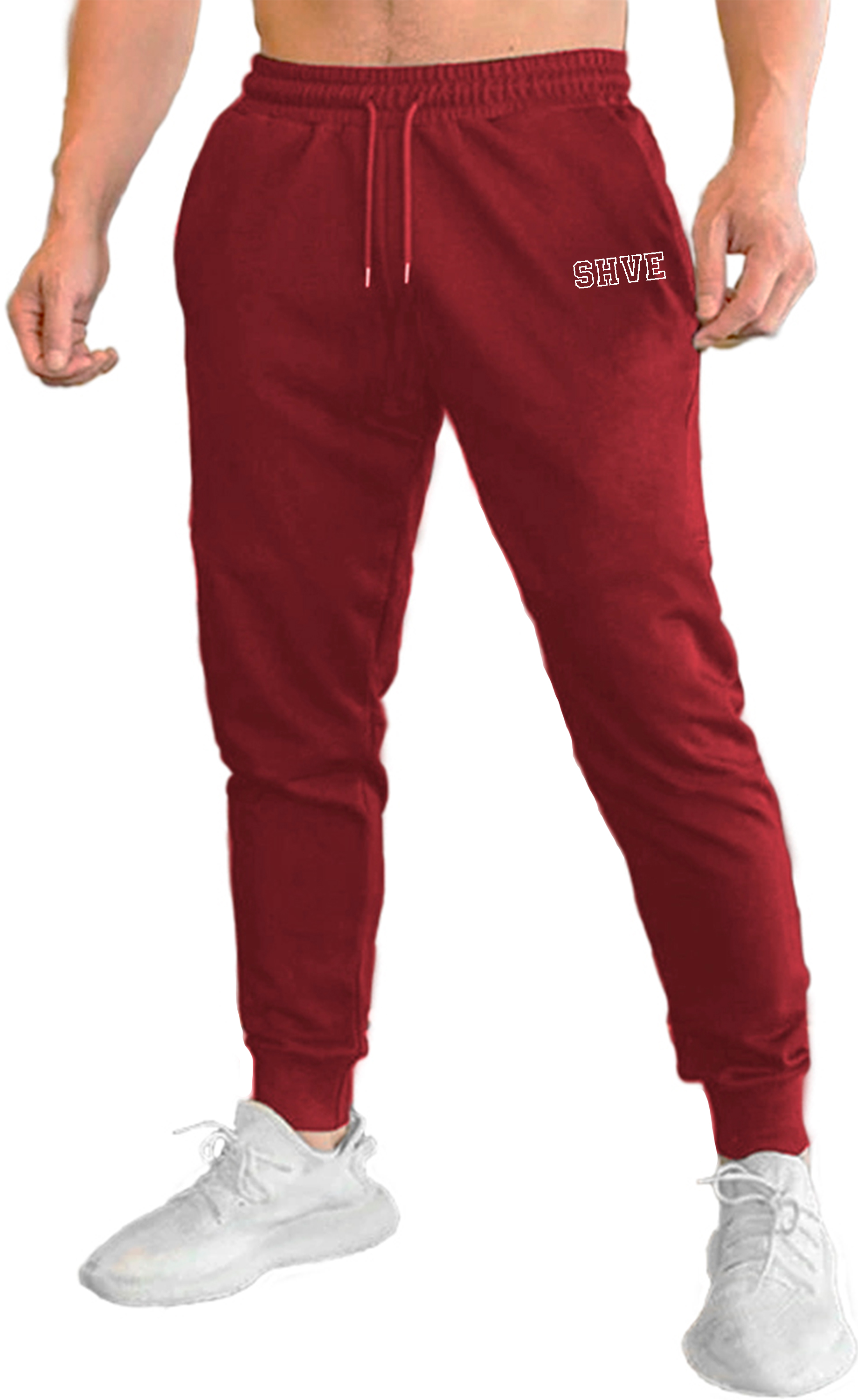 Foto 2 pulgar | Pants Jogger Deportivo Shendy Vendy Logo Shve Vino