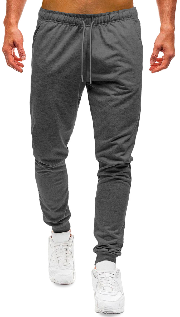 Foto 5 pulgar | Pants Jogger Deportivos Shendy Vendy Slim Fit Super Calidad Elástico Gris Oxford