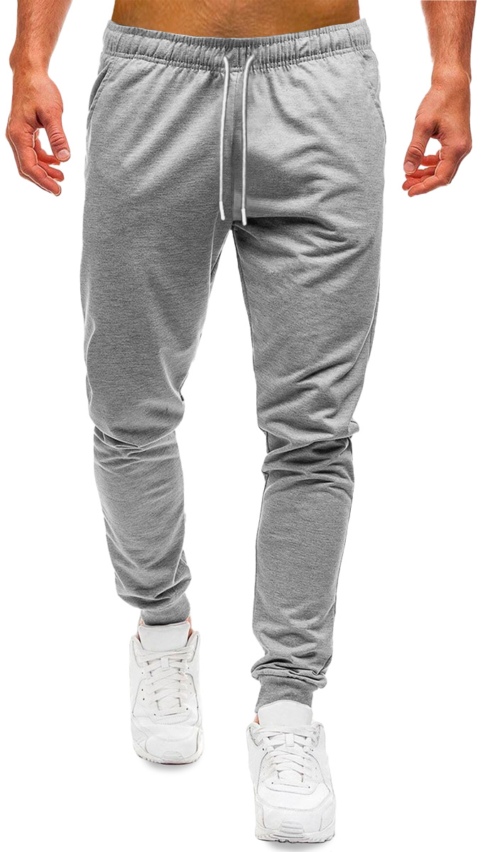 Foto 5 pulgar | Pants Jogger Deportivo Shendy Vendy Slim Fit Super Calidad Elástico Gris Jaspeado