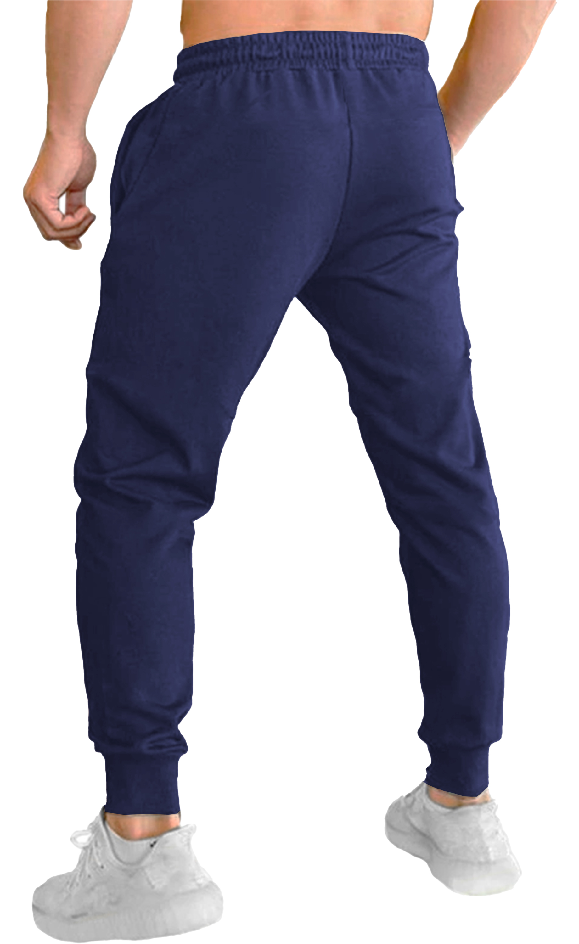 Foto 4 pulgar | Pants Jogger Deportivo Shendy Vendy Logo Shve Azul Marino