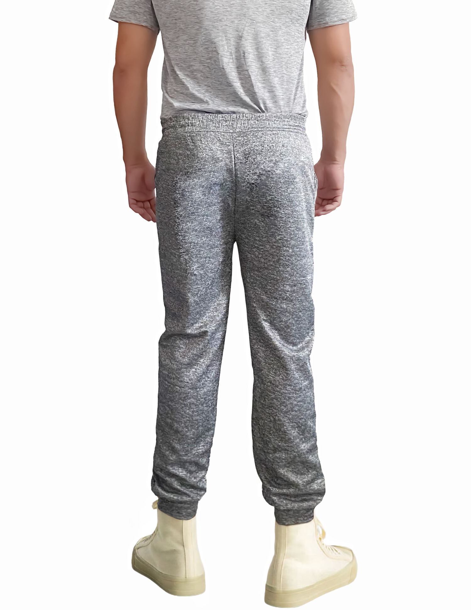 Foto 3 pulgar | Pants Deportivos Pant-043 Gris Claro Joggers de Hombre