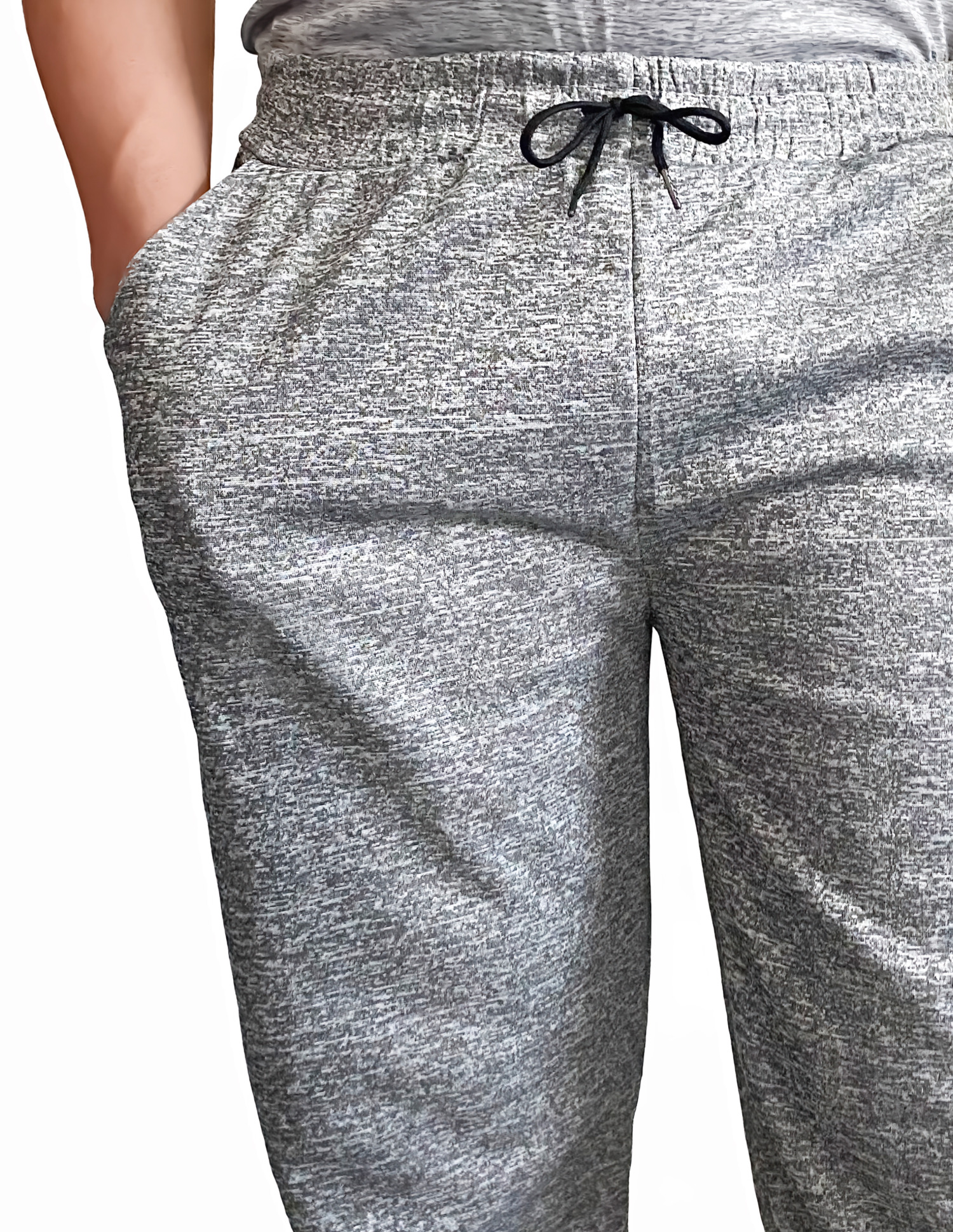 Foto 4 | Pants Deportivos Pant-043 Gris Claro Joggers de Hombre