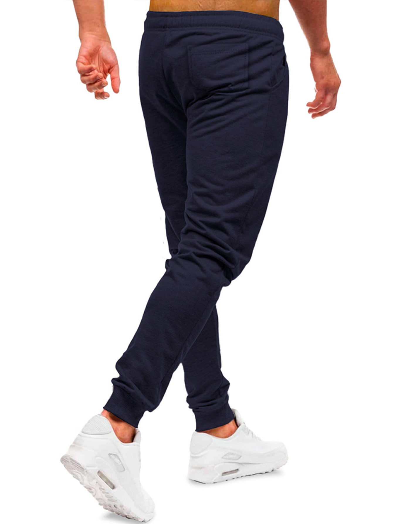 Foto 4 pulgar | Jogger Deportivo Slim Fit Shendy Vendy Azul Marino para Hombre