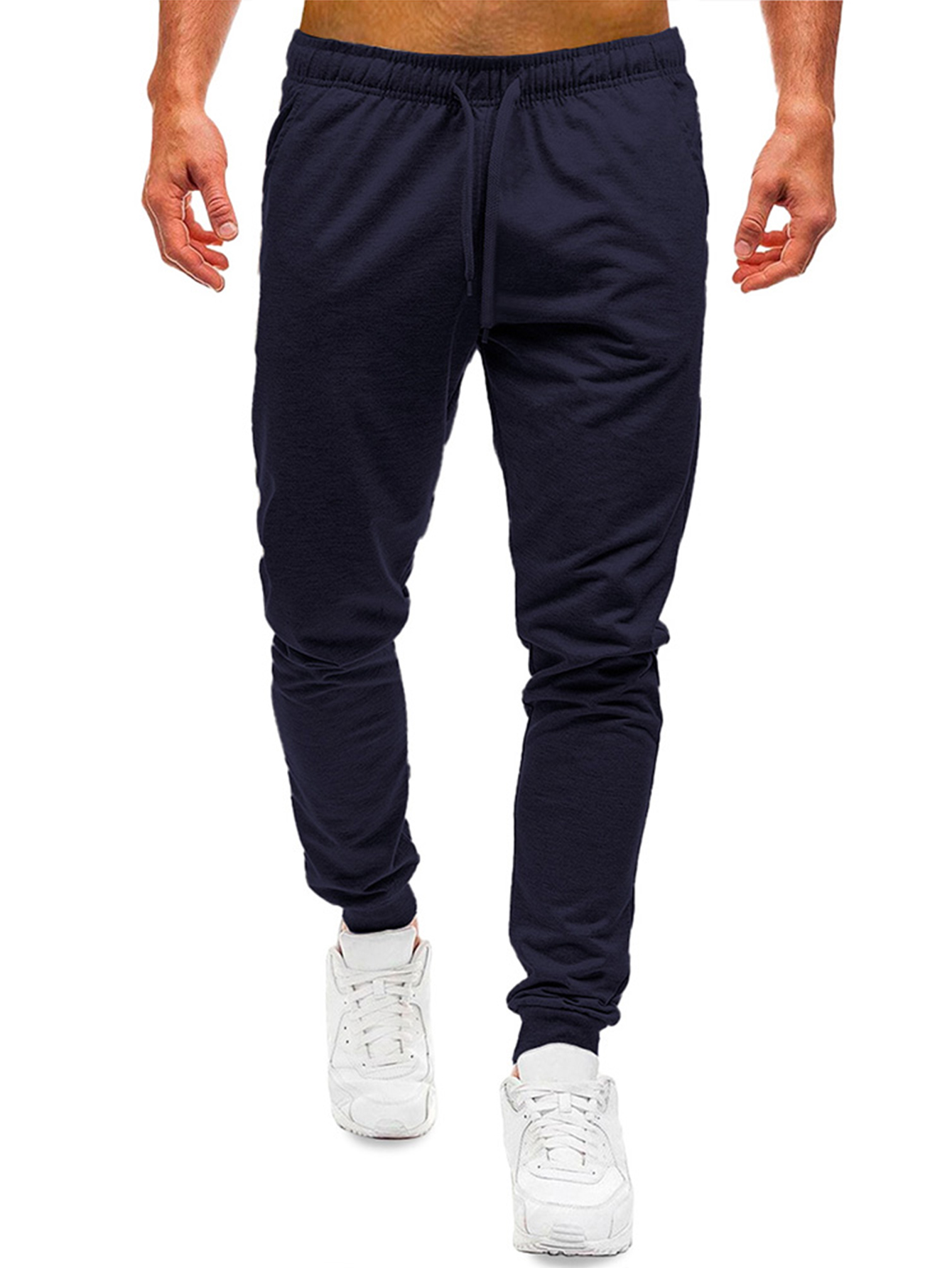 Foto 5 pulgar | Jogger Deportivo Slim Fit Shendy Vendy Azul Marino para Hombre