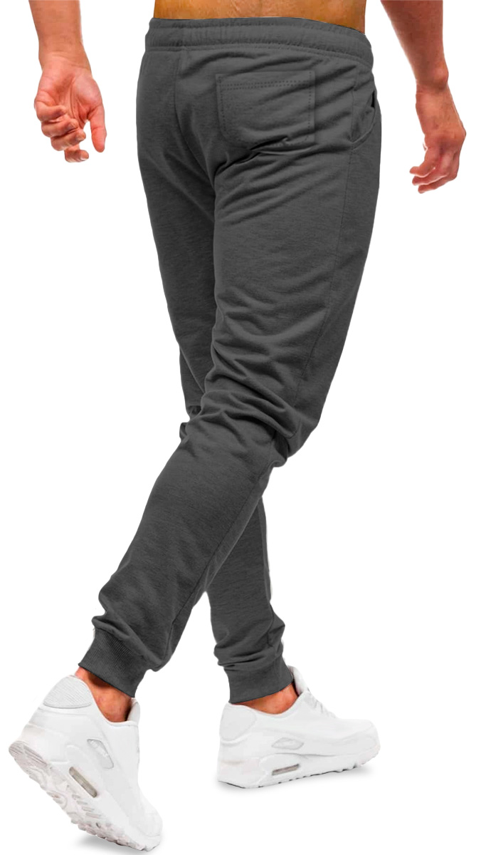 Foto 4 pulgar | Jogger Deportivo Shendy Vendy Slim Fit Gris para Hombre