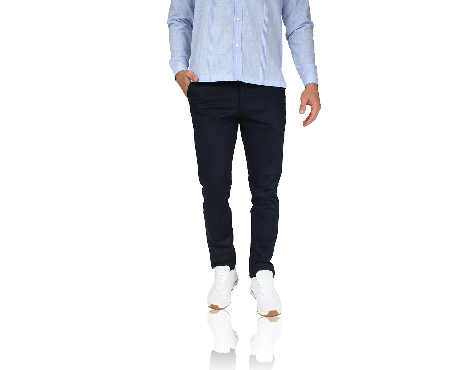 Foto 5 | Pantalón Rams Cottons Azul para Hombre