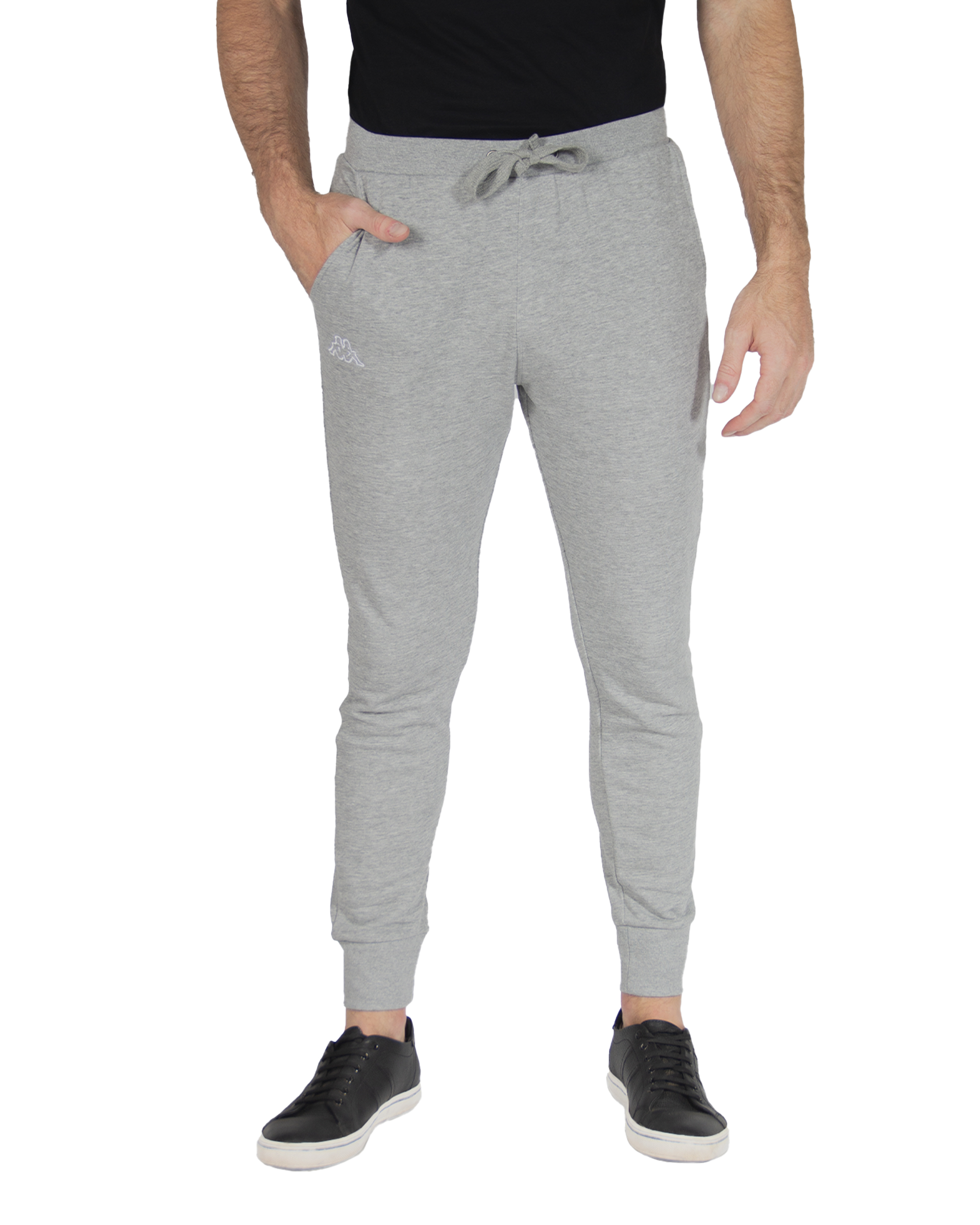 Pantalón Deportivo Kappa Gris Logo Zanty para Caballero