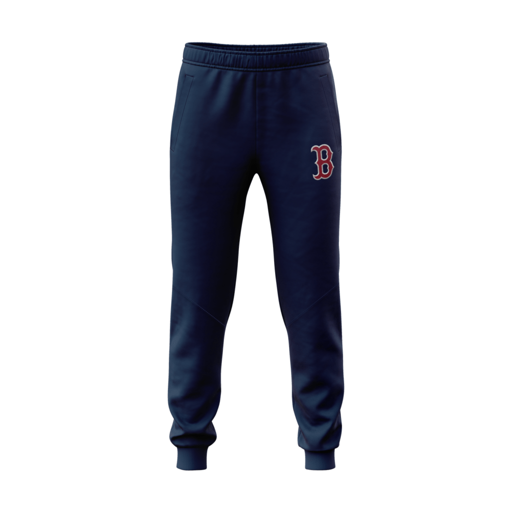 Foto 2 pulgar | Mlb Original Pants, Pantalon Largo De Hombre Boston Red Sox Color Azul Marino Con Logo Al Frente, Talla Chico